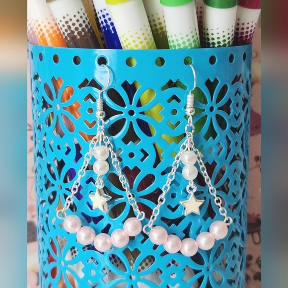 Jewelry - 2/$30 Handmade Fancy Earrings